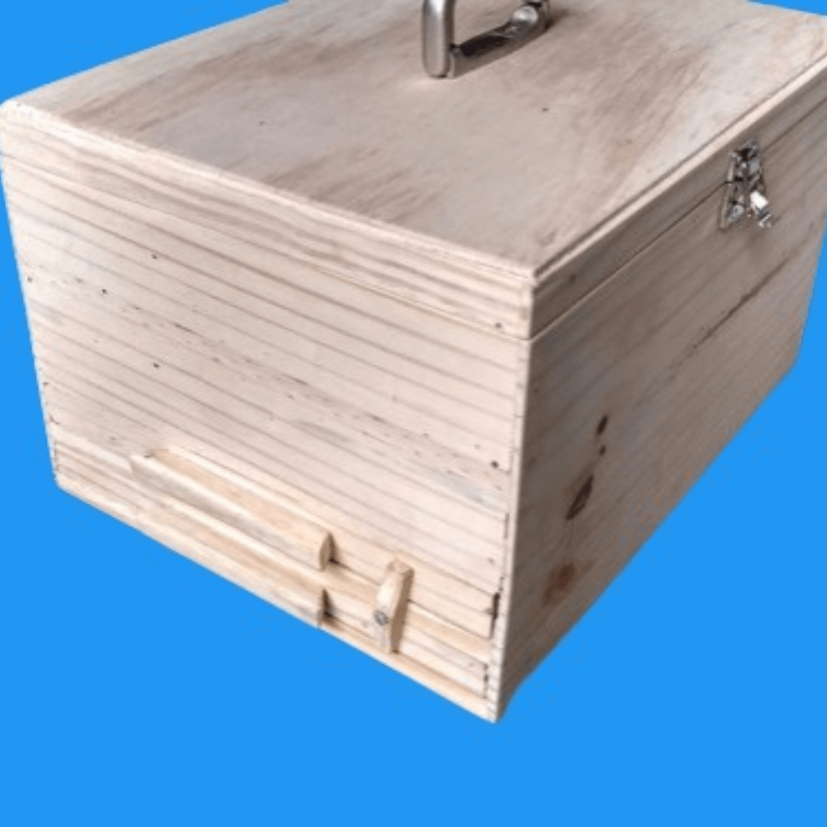 Maleta para vidros de tintas e pinceis