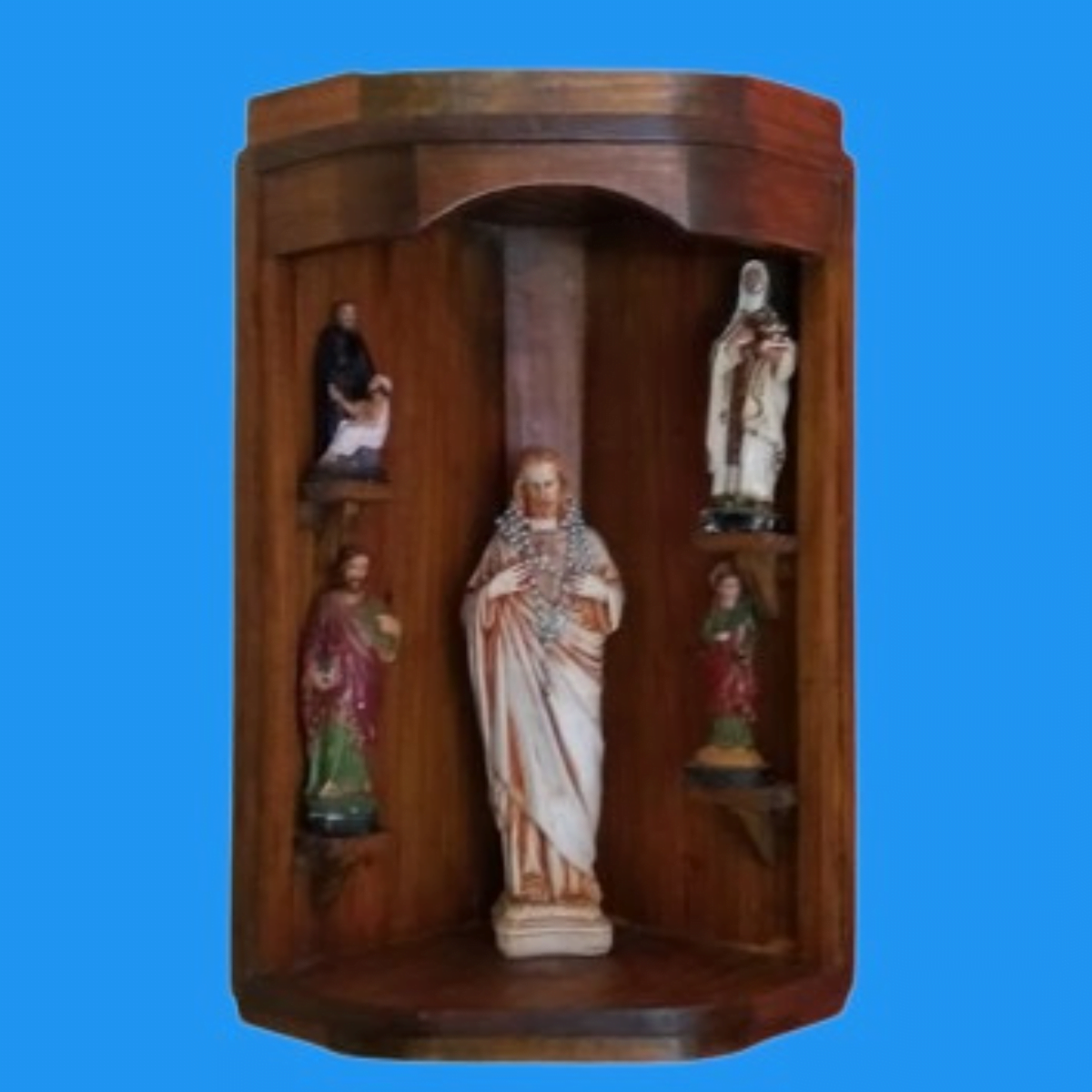 Oratório de canto vitrine.